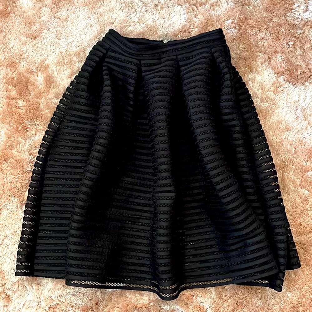 Maje mesh skirt